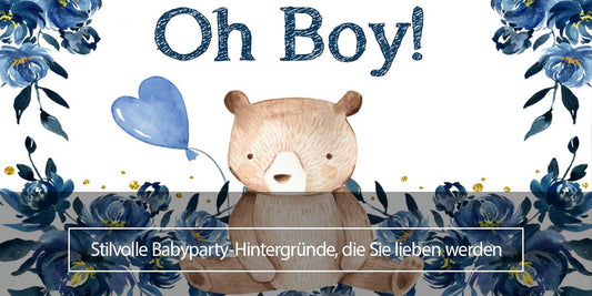 Stilvolle Babyparty-Hintergründe, die Sie lieben werden - Lofaris Deutschland