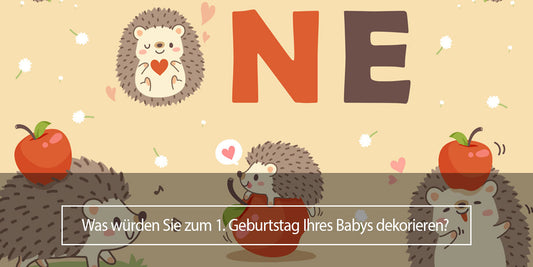 Was würden Sie zum 1. Geburtstag Ihres Babys dekorieren? - Lofaris Deutschland