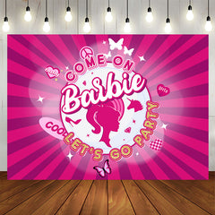 Komm schon Barbie Pink Coole Partykulisse für Mädchen