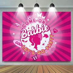 Komm schon Barbie Pink Coole Partykulisse für Mädchen