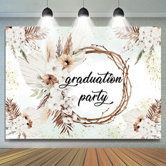 Elegant Blumen Abschluss Feier Party Hintergrund