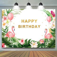 Flamingo Geburtstag hawaiisch Foto Foto-Shooting Hintergründe