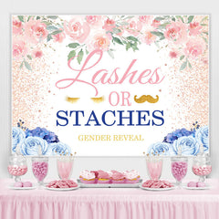 Wimpern Oder Staches Blau Blumen Hintergrund für babydusche