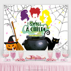 ICH Geruch A Kind Halloween Babydusche Hintergrund Banner