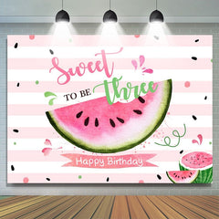 Wassermelone 3 Geburtstag Foto-Shooting Hintergründe für Mädchen